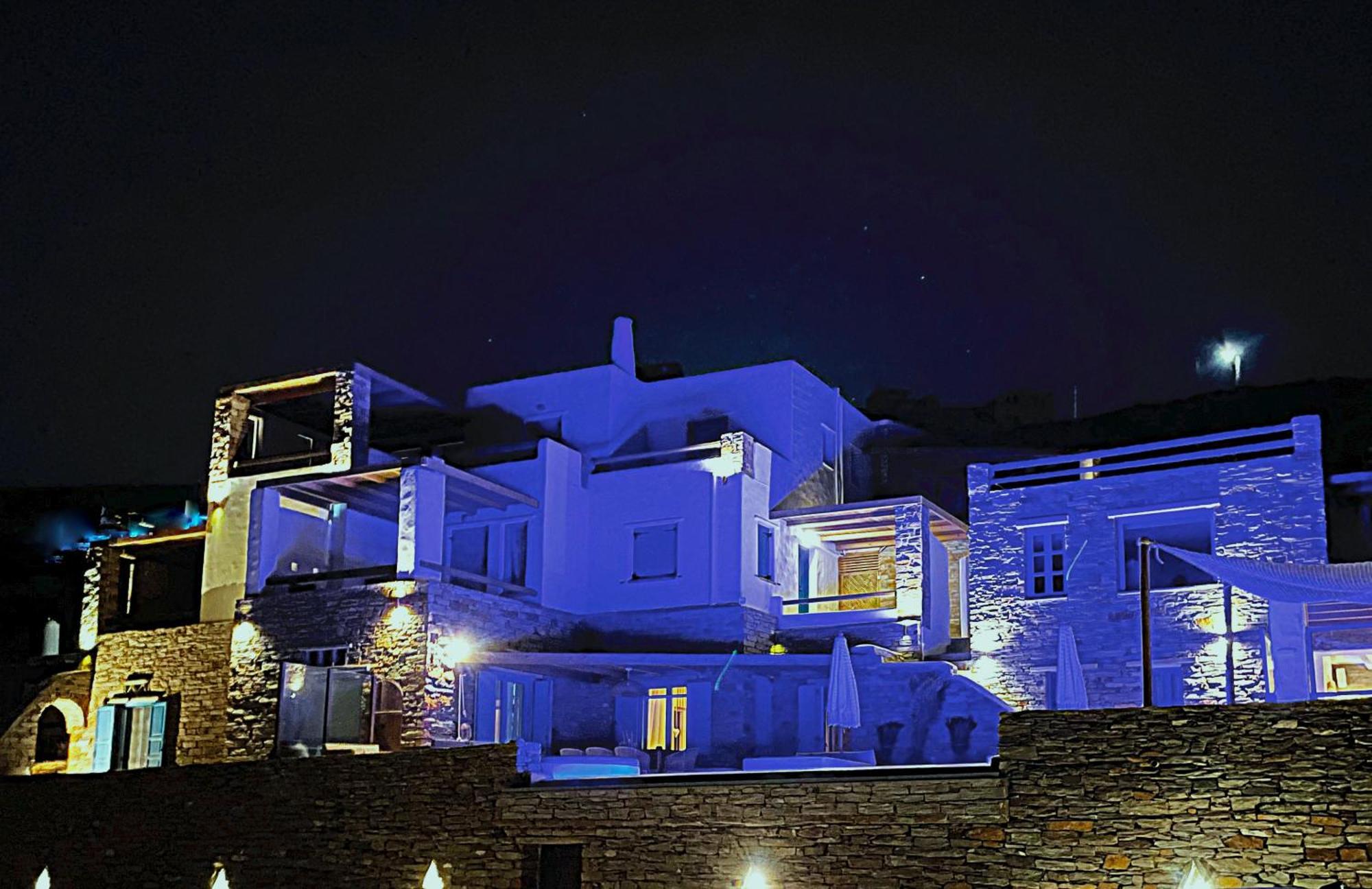 Ferienwohnung Keablue Melissaki Exterior foto
