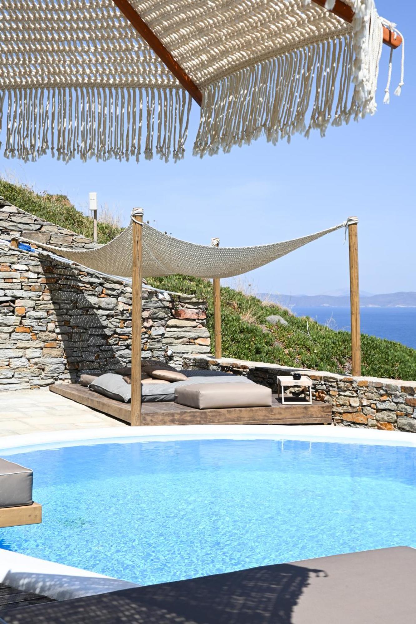 Ferienwohnung Keablue Melissaki Exterior foto
